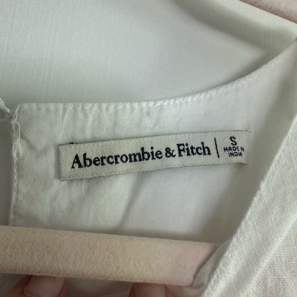 Abercrombie & Fitch White Linen Dress - Picture 5 of 5